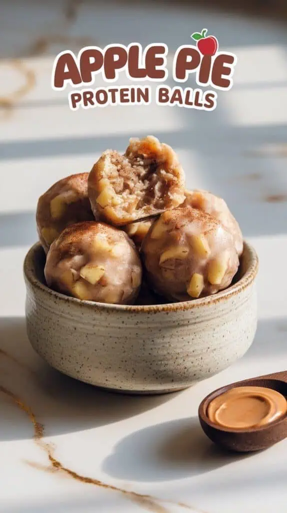 Apple Pie Protein Balls