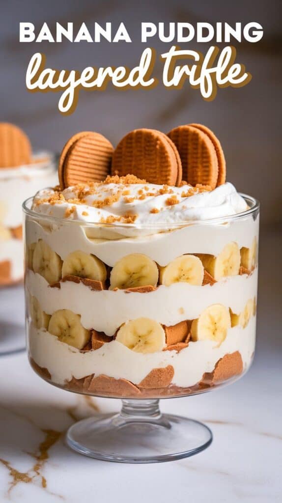 Banana Pudding Layered Trifle