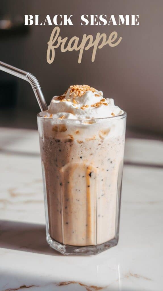 Black Sesame Frappe