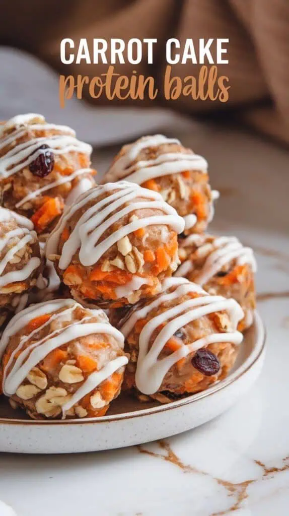Carrot Cake Protein Balls