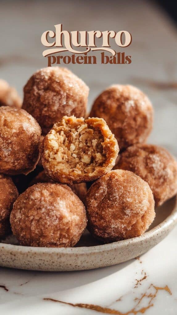 Churro Protein Balls