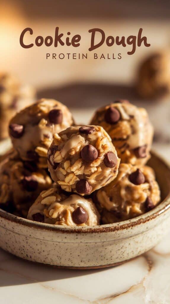 Cookie Dough Protein Balls