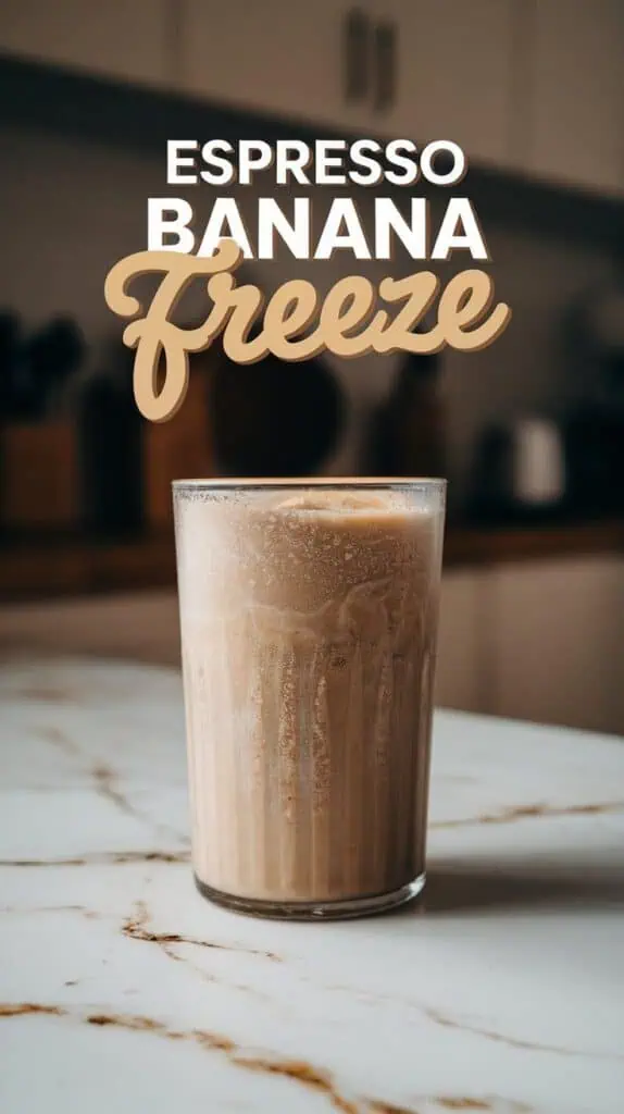 Espresso Banana Freeze