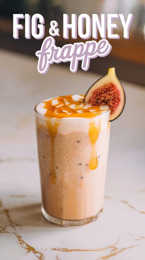 Fig & Honey Frappe