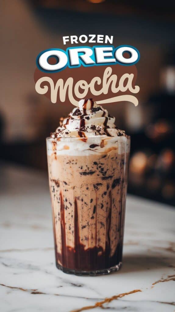 Frozen Oreo Mocha