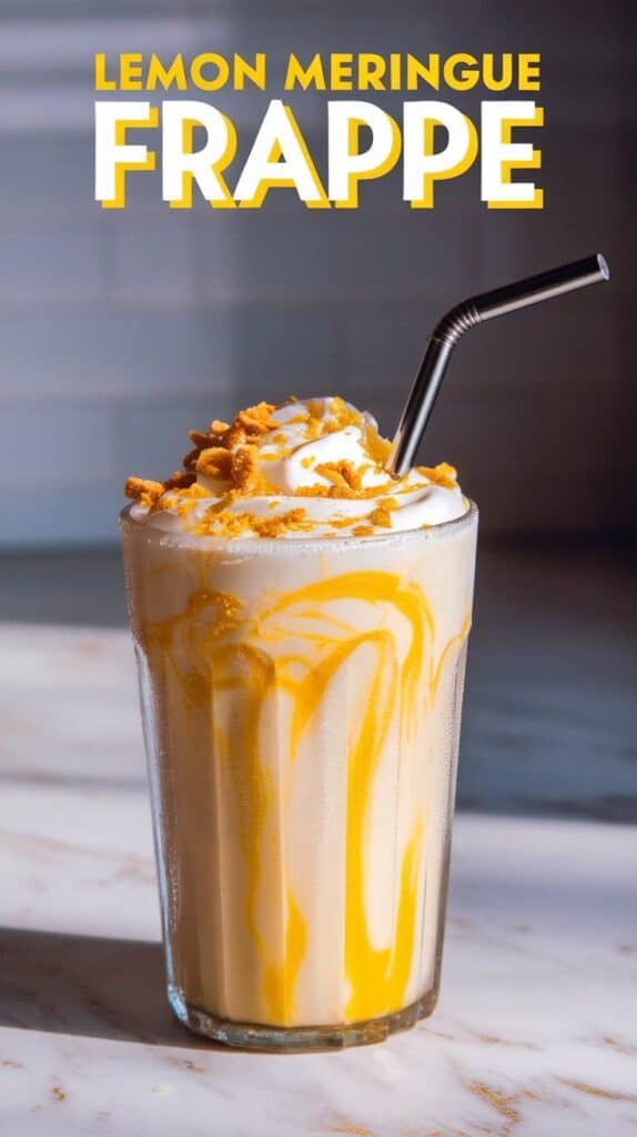 Lemon Meringue Frappe