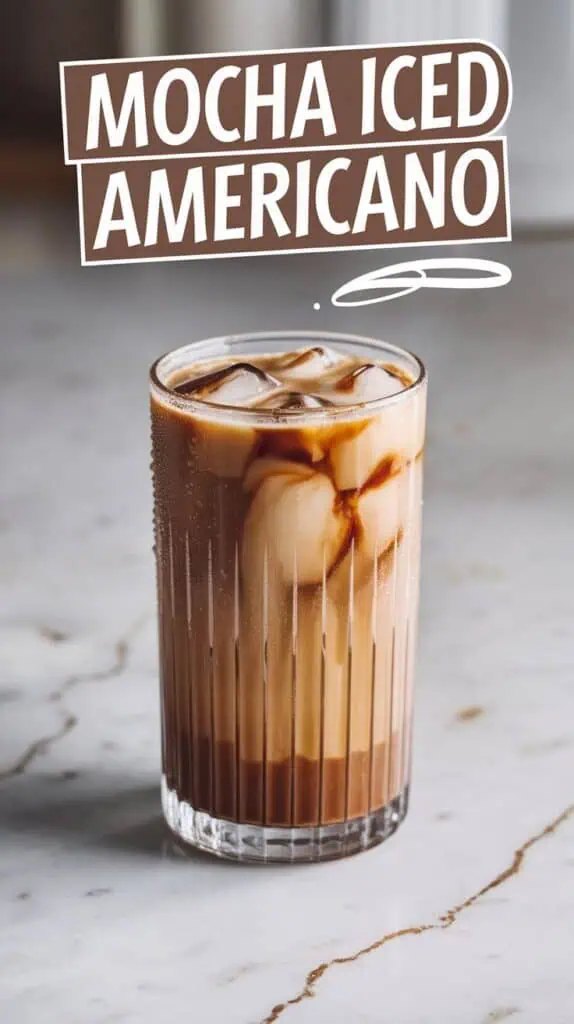 Mocha Iced Americano