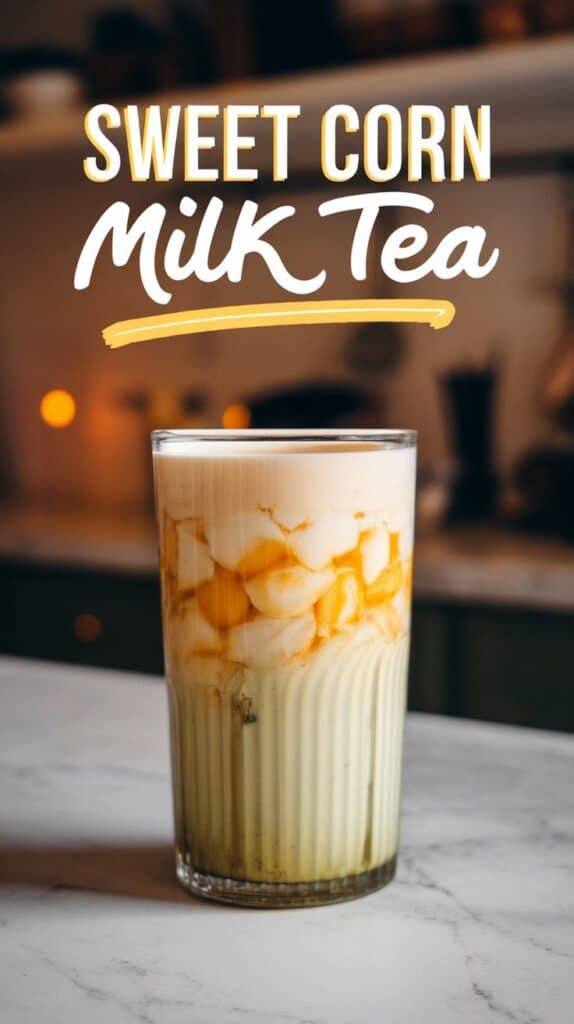 Sweet Corn Milk Tea