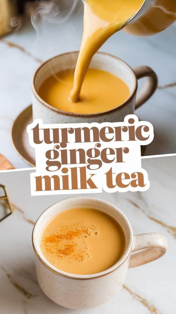 Turmeric Ginger Milk Tea
