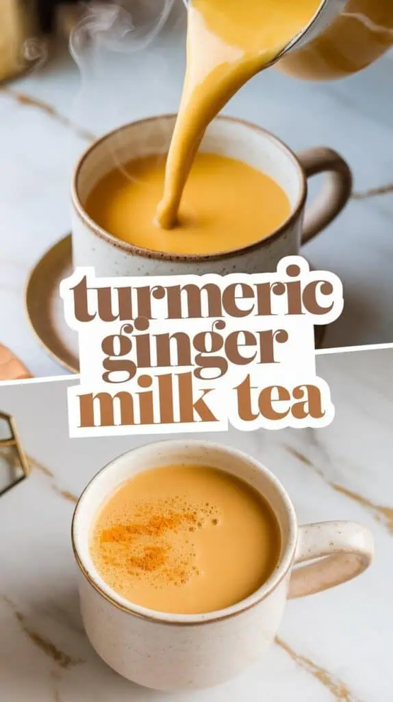 Turmeric Ginger Milk Tea