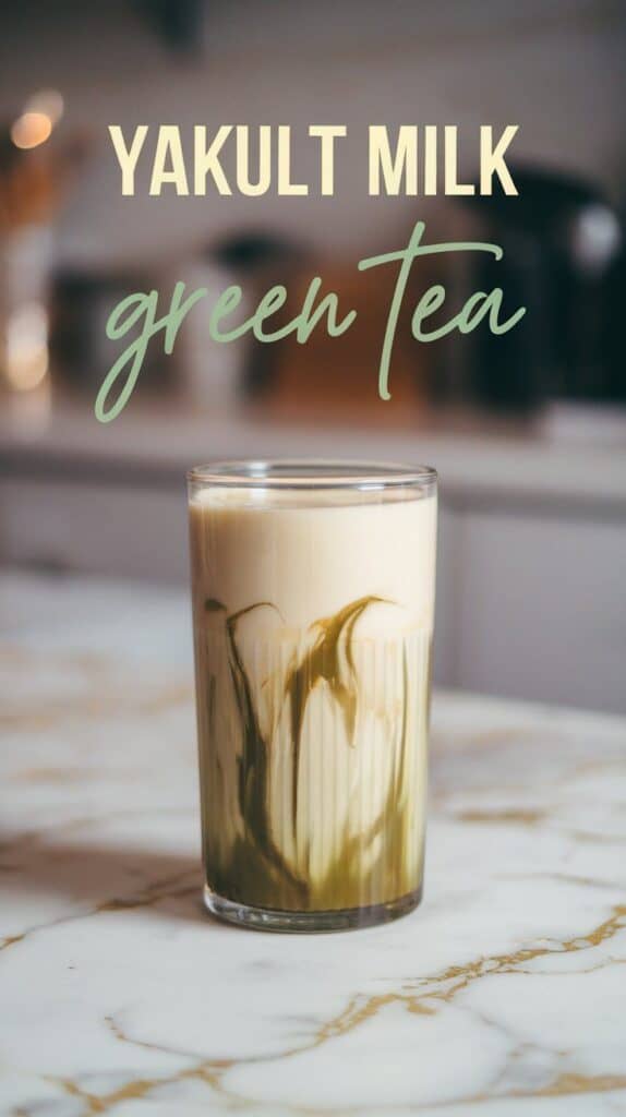 Yakult Milk Green Tea