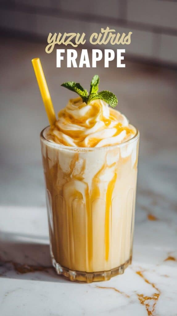Yuzu Citrus Frappe