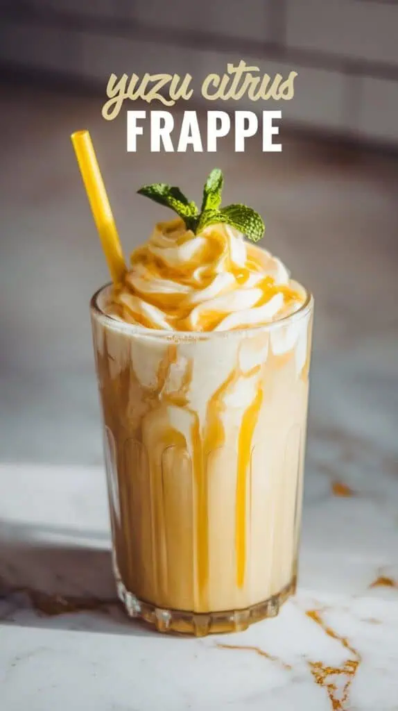 Yuzu Citrus Frappe