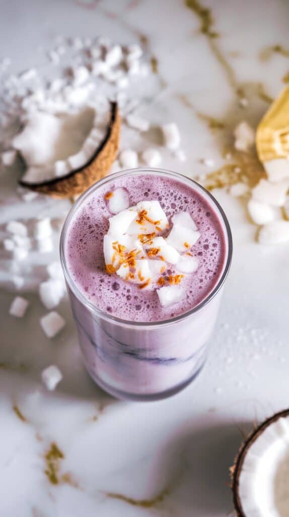 Taro Coconut Frappe