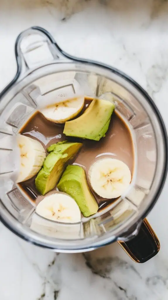 Chocolate Coffee Avocado Smoothie