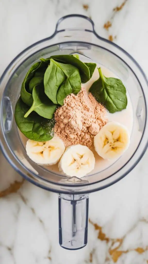 Mint Chip Protein Smoothie