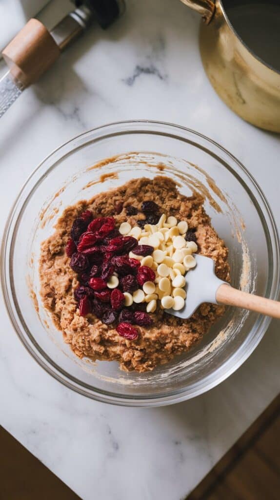 Cranberry White Chocolate Protein Balls