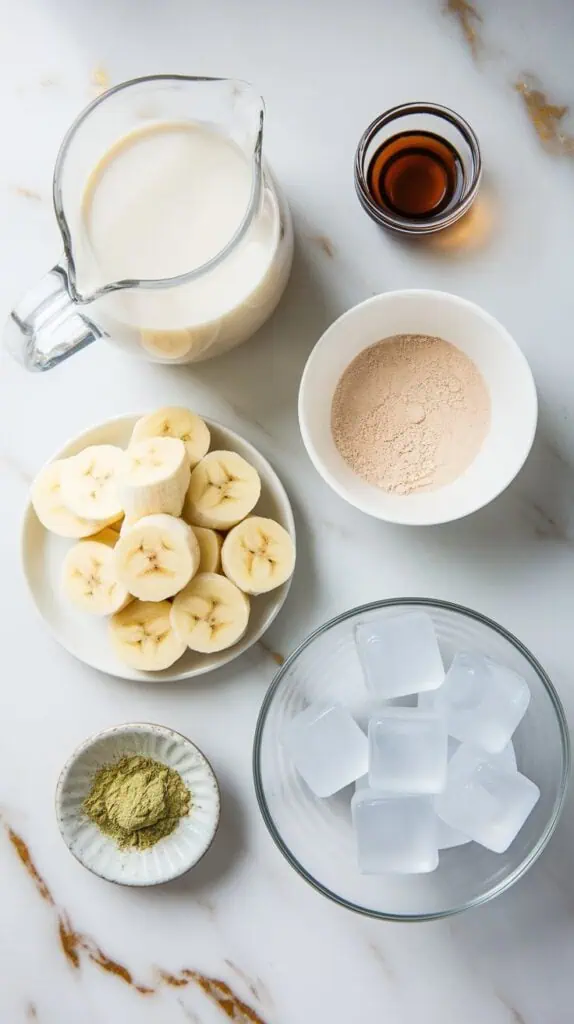 Matcha Vanilla Protein Shake
