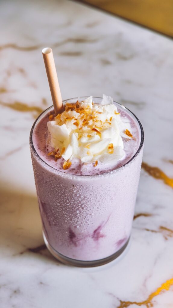 Taro Coconut Frappe