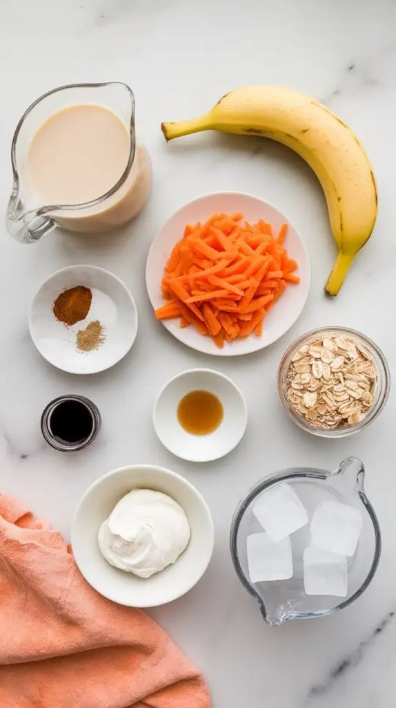 Carrot Cake Protein Smoothie