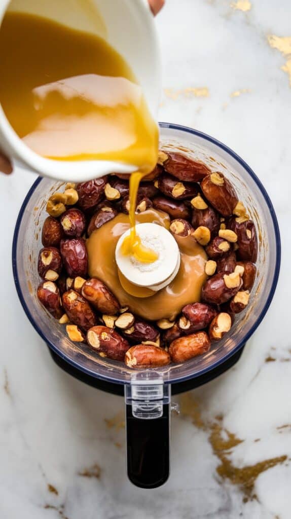 Salted Dark Chocolate Pistachio Balls