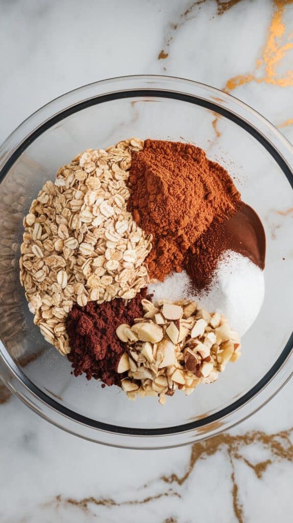 Mocha Almond Fudge Protein Balls