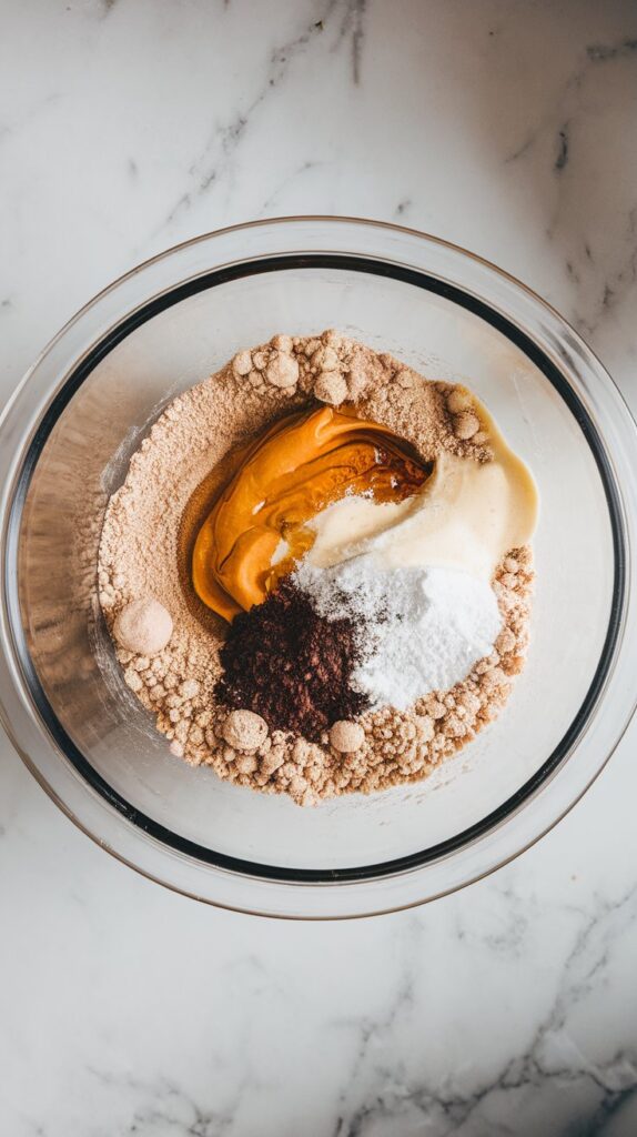 Mocha Almond Fudge Protein Balls