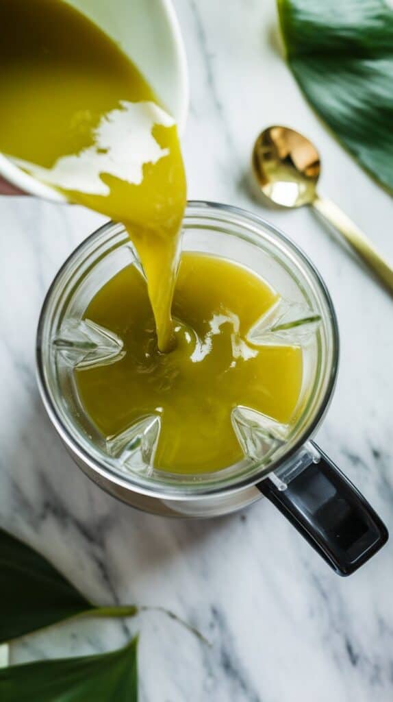 Pandan Coconut Frappe