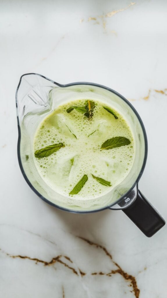Cucumber Lime Mint Frappe