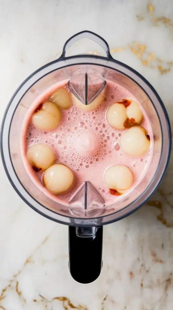 Lychee Rose Frappe