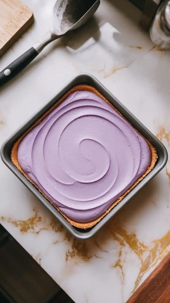 Ube Cheesecake Bars