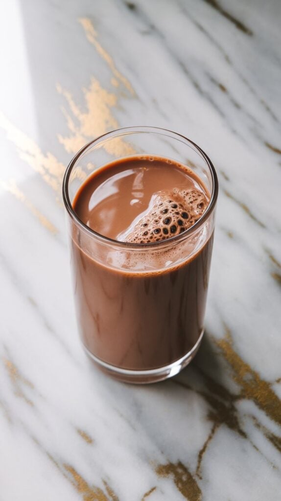 Mocha Macchiato with Sea Salt Foam