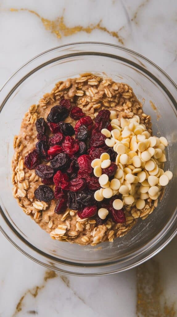 Cranberry White Chocolate Protein Balls