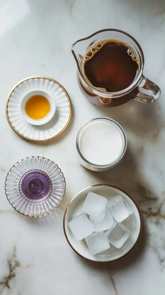 Honey Lavender Frozen Latte