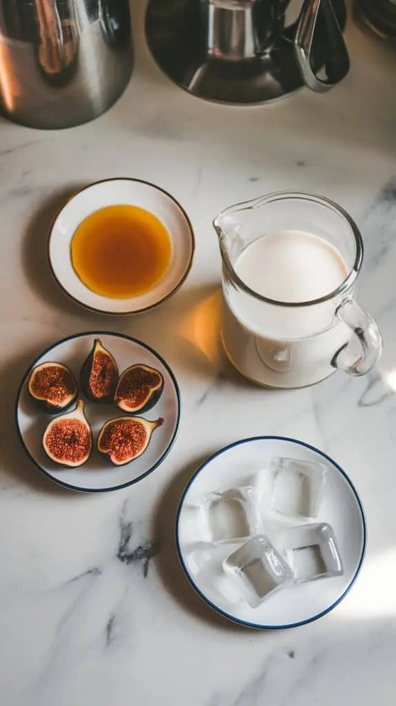 Fig & Honey Frappe