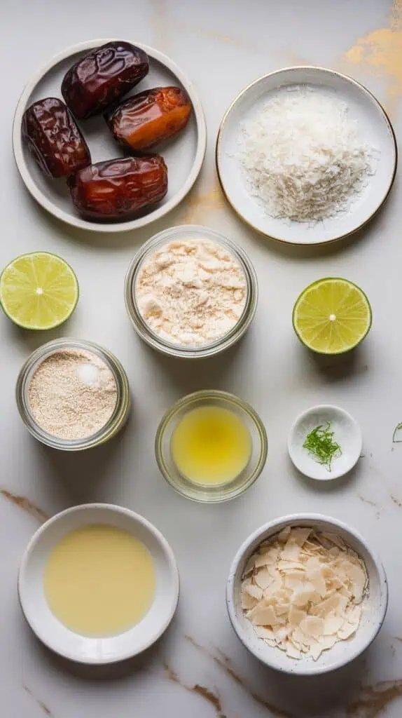 Coconut Lime Protein Balls