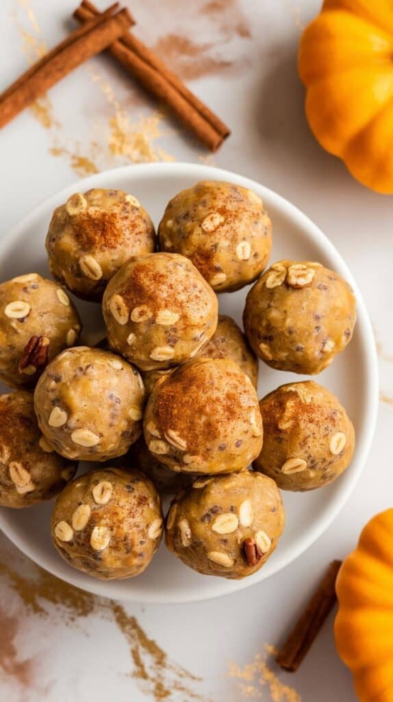 Pumpkin Spice Protein Balls