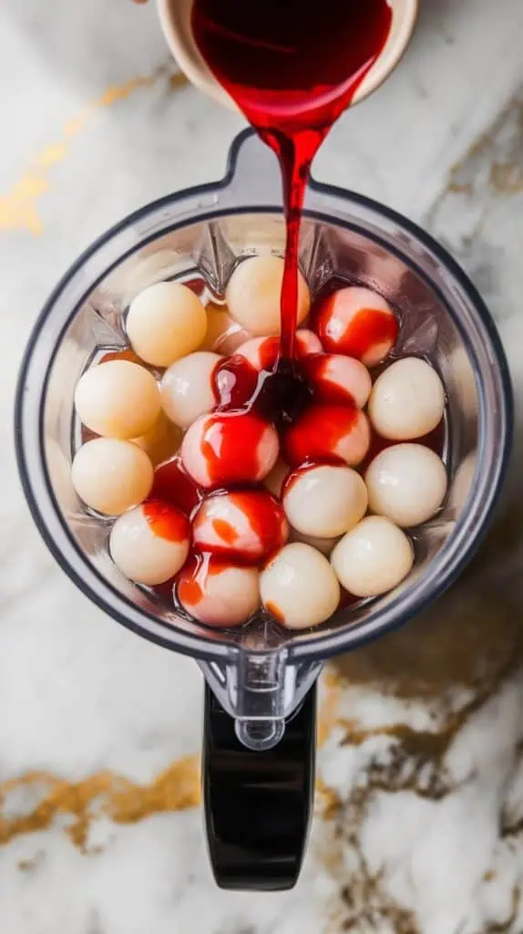 Lychee Rose Frappe