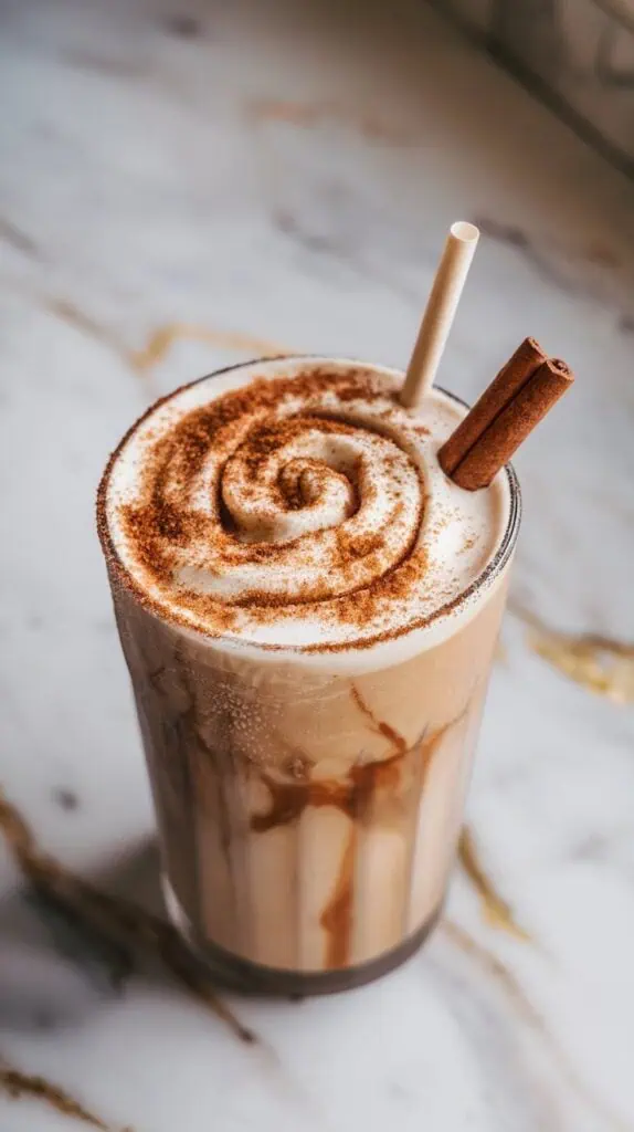 Cinnamon Roll Frozen Coffee