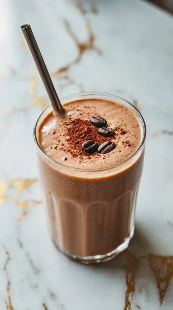 Chocolate Coffee Avocado Smoothie