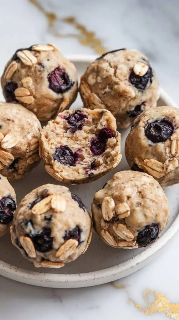 Blueberry Muffin Protein Balls