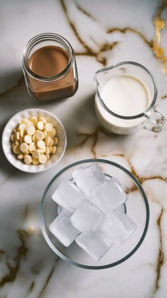 Frozen White Chocolate Coffee
