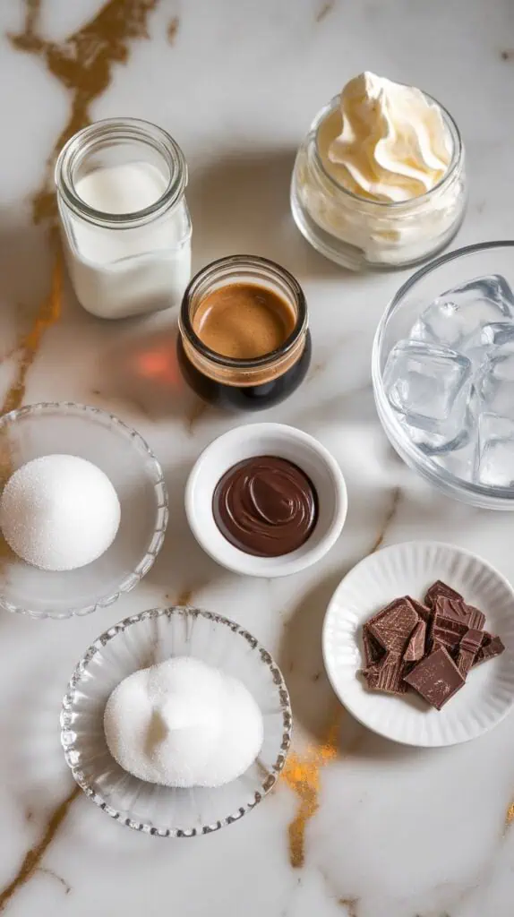 Black Garlic Mocha Frappe