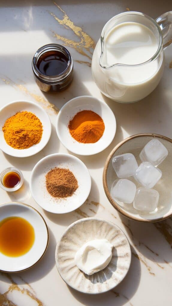 Turmeric Ginger Frappe