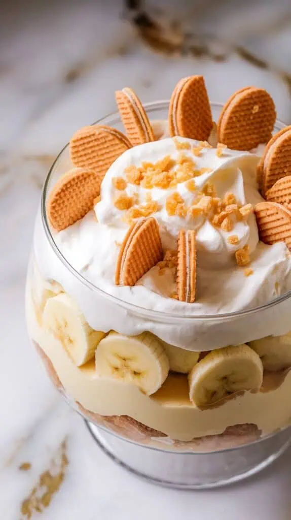 Banana Pudding Layered Trifle