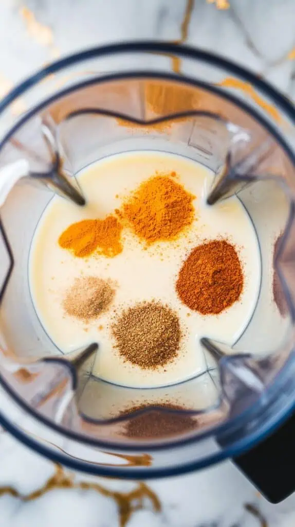 Turmeric Ginger Frappe