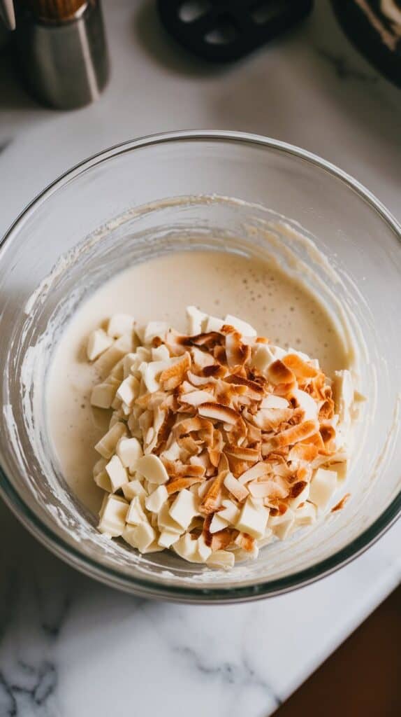 Ube Macarons with Toasted Coconut Ganache