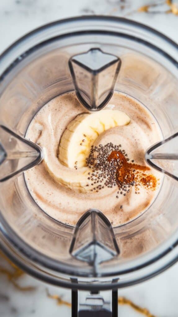 Banana Chia Protein Smoothie