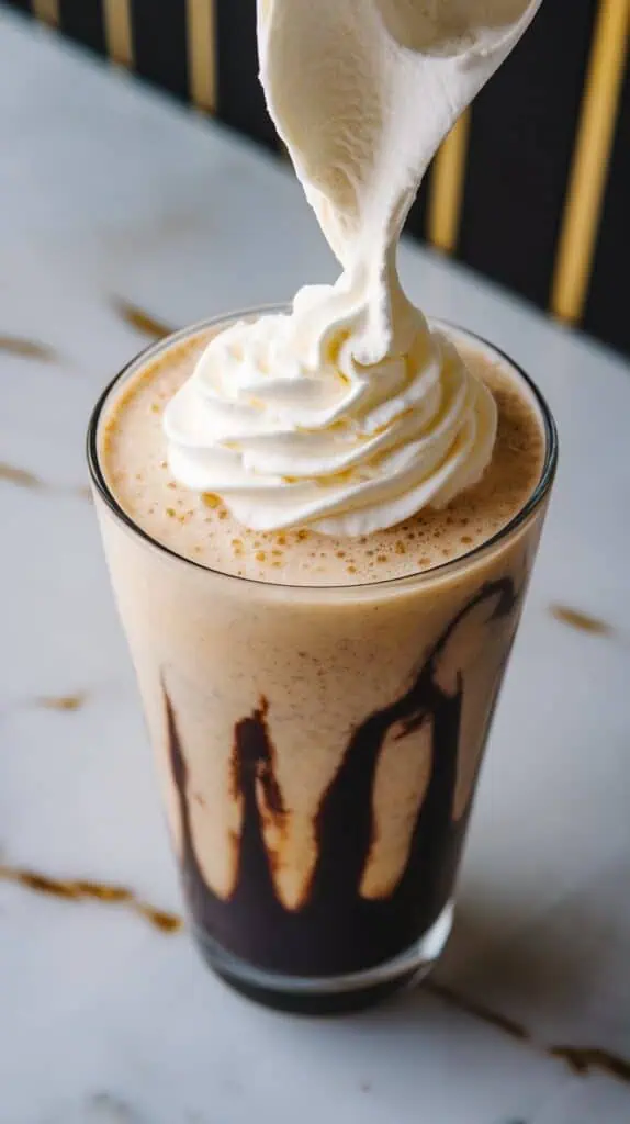 Charcoal Vanilla Frappe