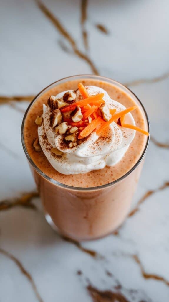 Carrot Cake Protein Smoothie